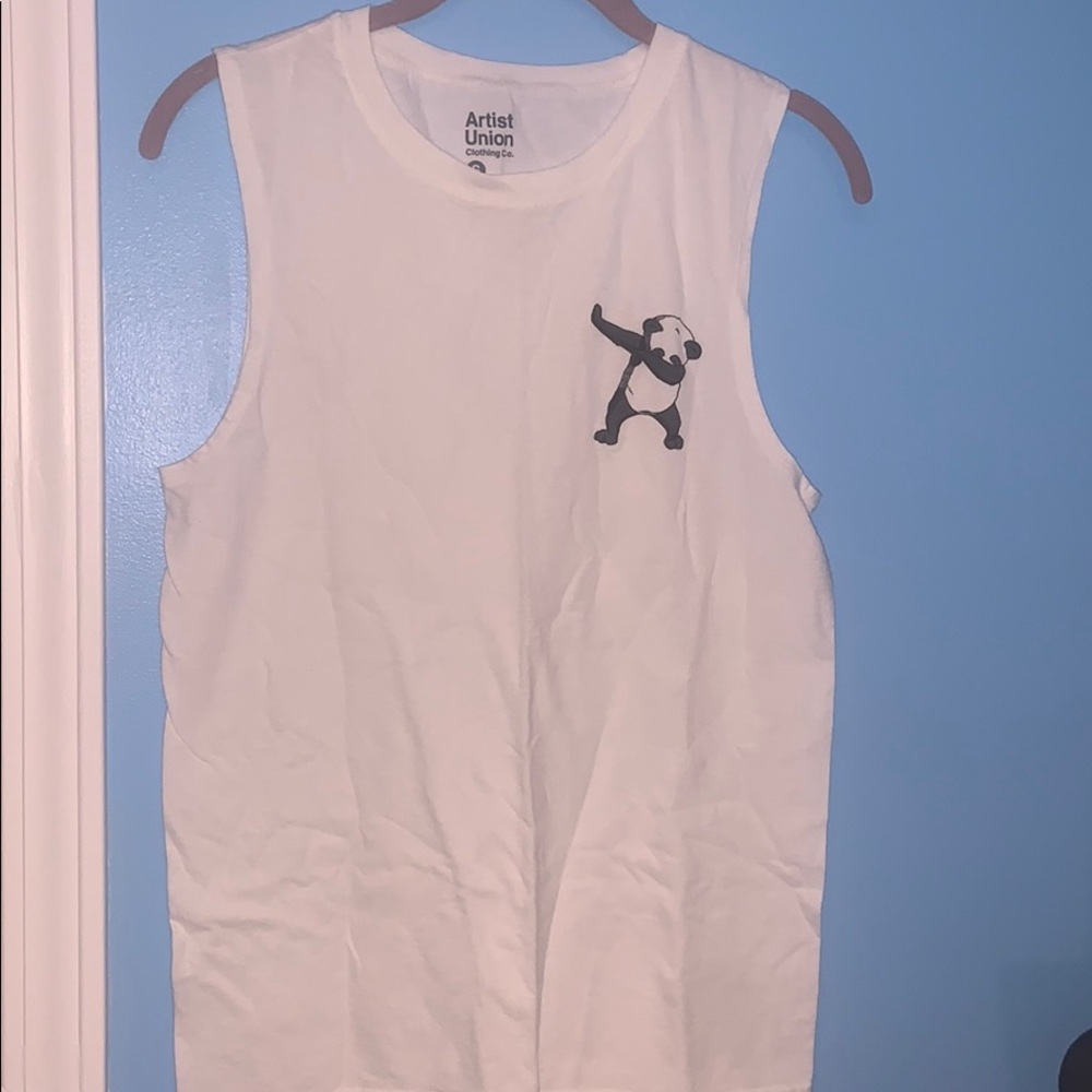 White tank top